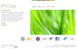 Thrive Design home page